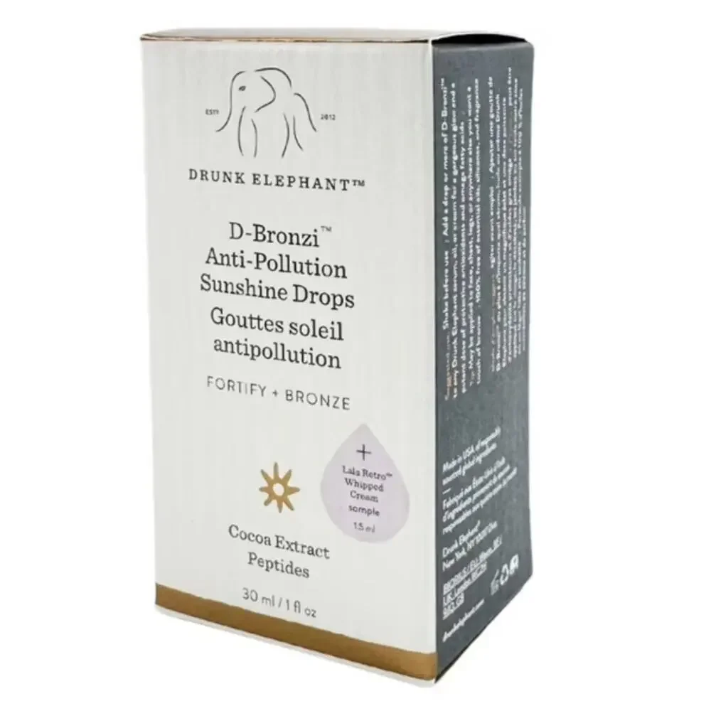Drunk Elephant D-Bronzi Anti-Pollution Sunshine Drops Liquid Bronzer 1 fl oz